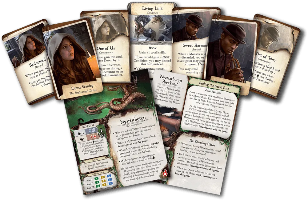 n/a galda spēles Eldritch Horror: Masks of Nyarlathotep (paplašinājums)