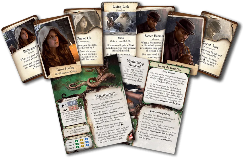 n/a galda spēles Eldritch Horror: Masks of Nyarlathotep (paplašinājums)
