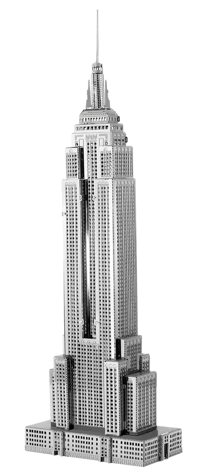Brain Games LV Mēroga modelis Empire State Building, Premium Series metāla konstruktors