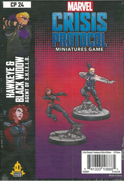 Marvel: Crisis Protocol - Hawkeye &amp; Black Widow, Agent of SHIELD