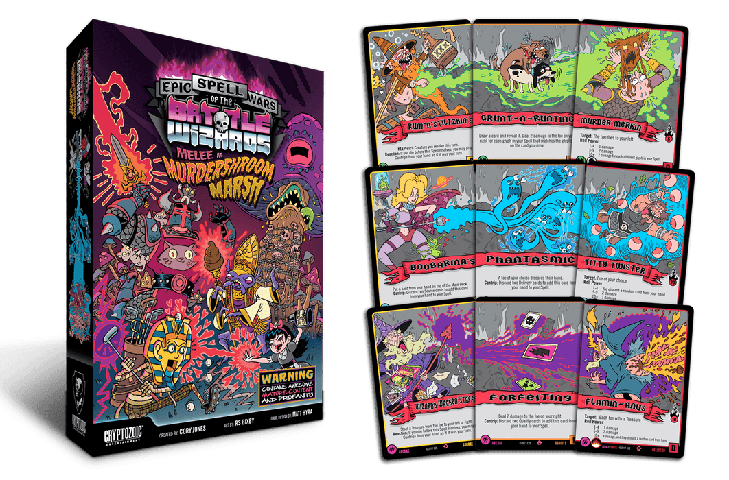 n/a Ballīšu / Viesību spēles Epic Spell Wars of the Battle Wizards: Melee at Murdershroom Marsh