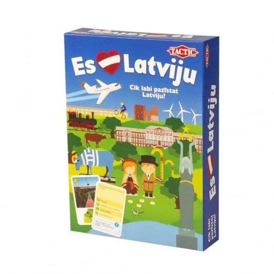 Brain Games LV galda spēles Es mīlu Latviju