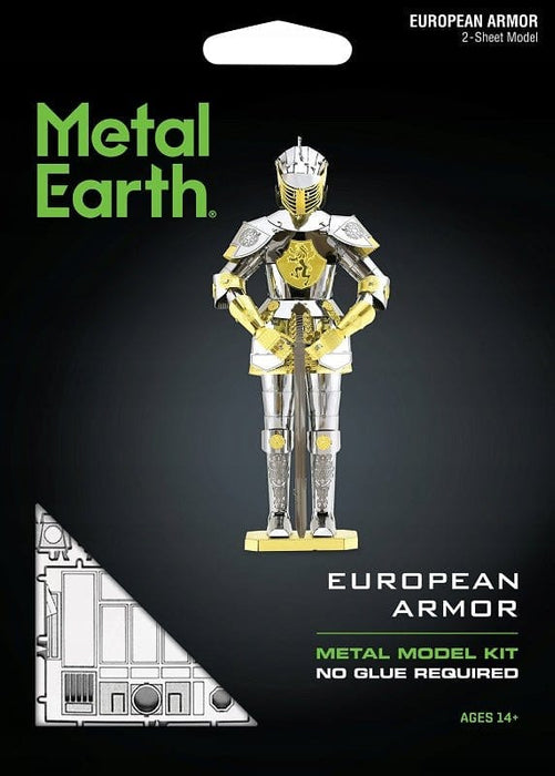 Brain Games LV Mēroga modelis European Knight, metāla konstruktors
