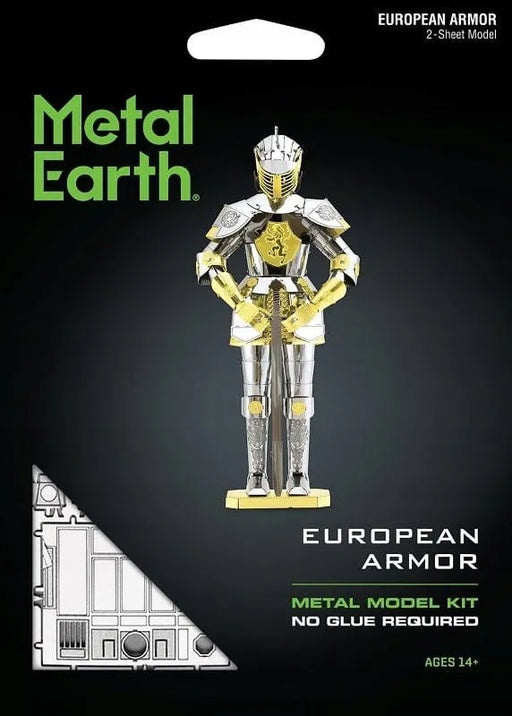 Brain Games LV Mēroga modelis European Knight, metāla konstruktors