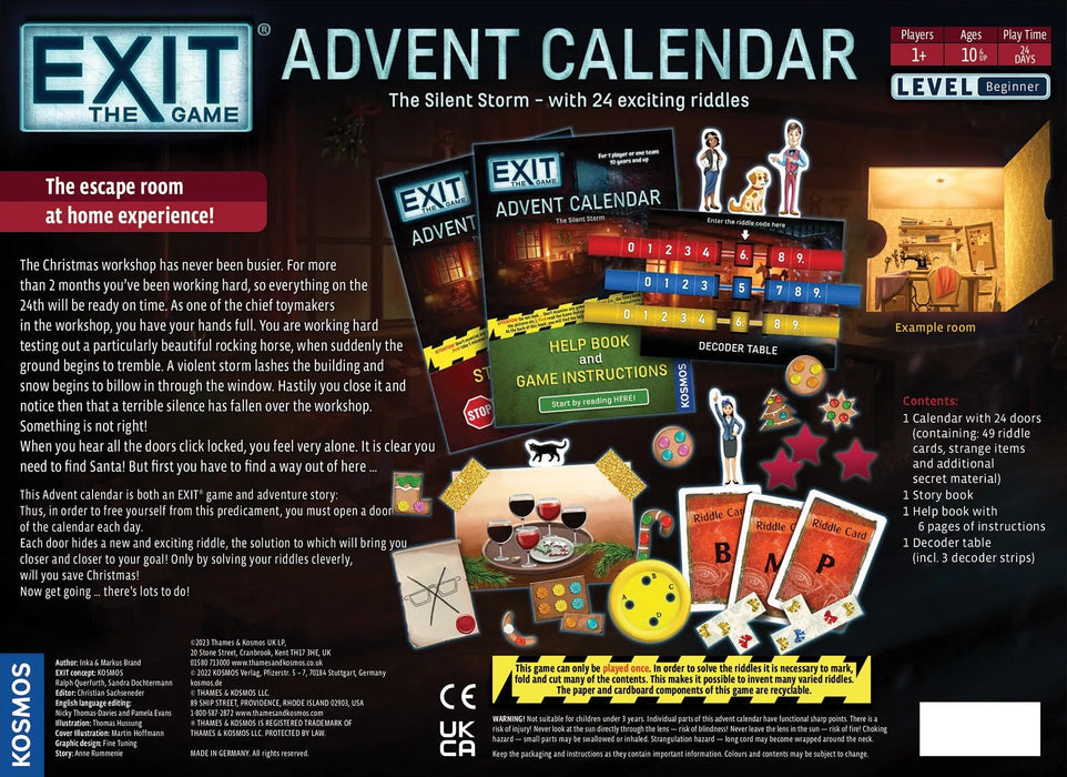 Brain Games LV EXIT Advent Calendar: The Silent Storm