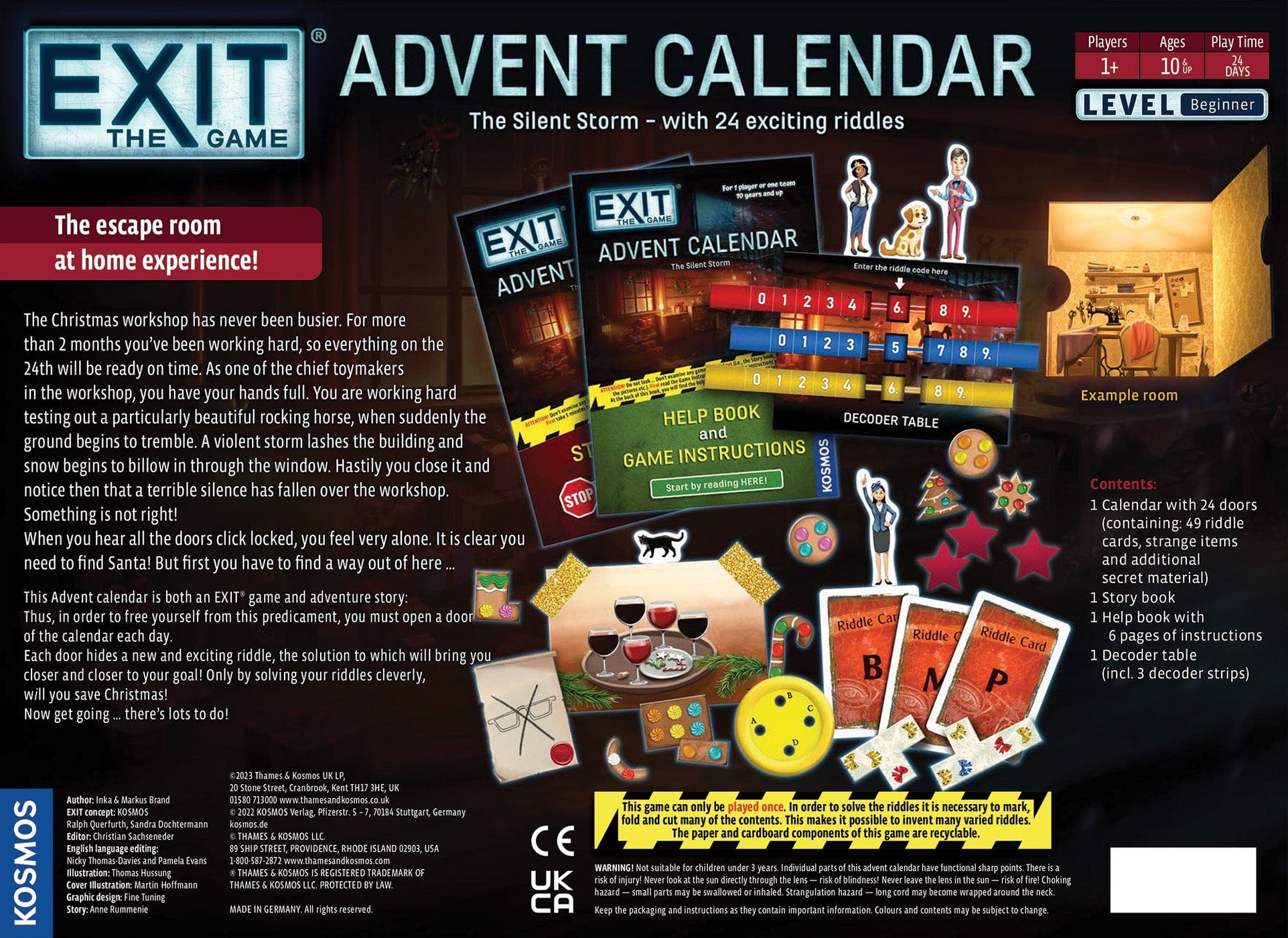 EXIT Advent Calendar The Silent Storm โ Brain Games LV