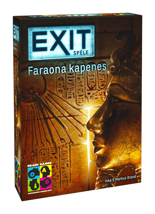 BrainGames galda spēles Latviešu EXIT: Faraona kapenes