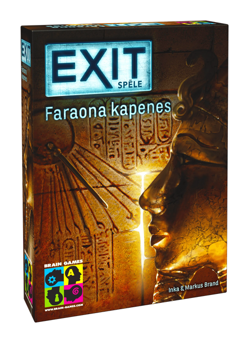 BrainGames galda spēles Latviešu EXIT: Faraona kapenes