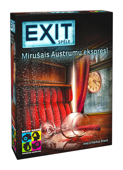 BrainGames galda spēles Latviešu EXIT: Mirušais Austrumu ekspresī