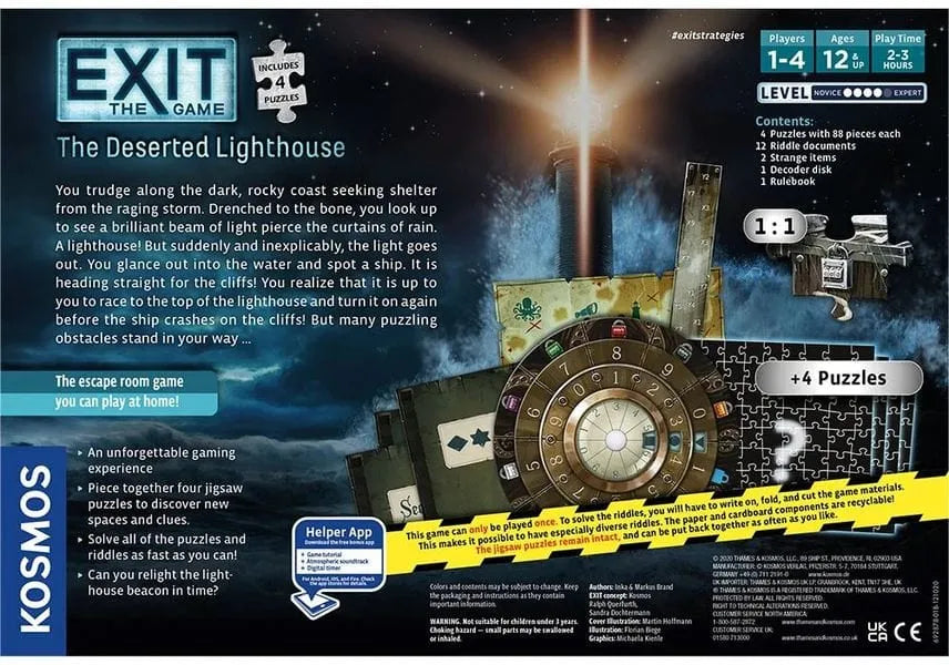 Brain Games LV Exit: The Deserted Lighthouse PUZZLE