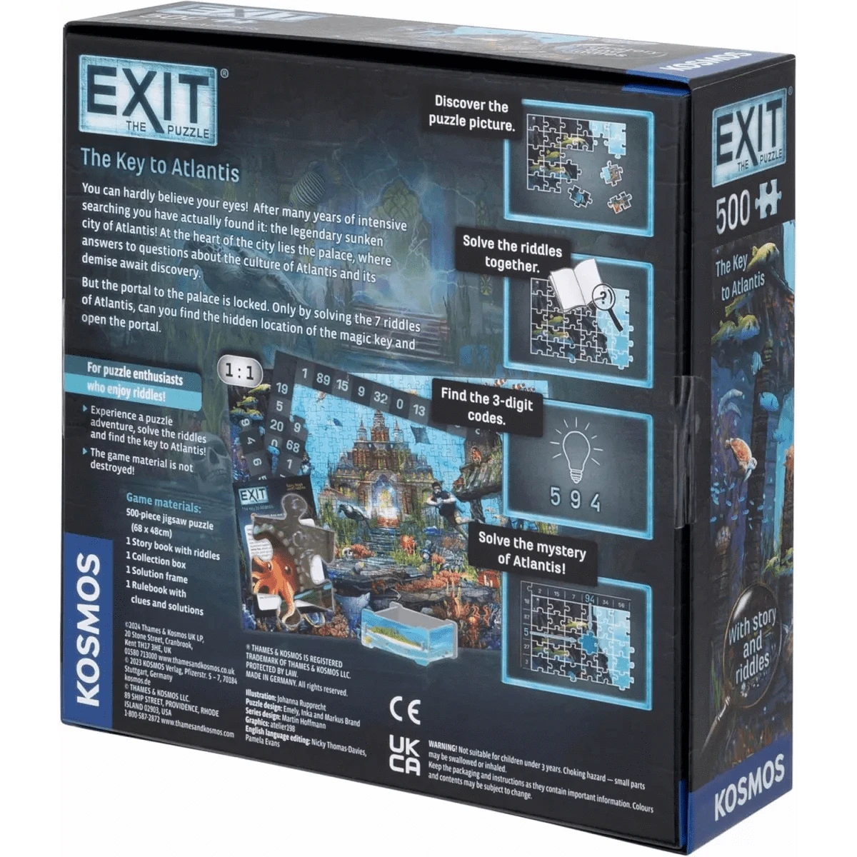 Brain Games LV Exit: The Key to Atlantis JIGSAW
