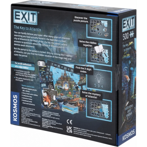 Brain Games LV Exit: The Key to Atlantis JIGSAW
