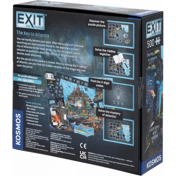 Brain Games LV Exit: The Key to Atlantis JIGSAW