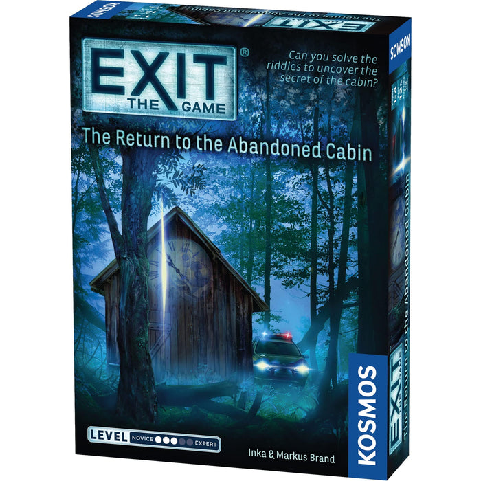 Brain Games LV galda spēles Exit: The Return to the Abandoned Cabin