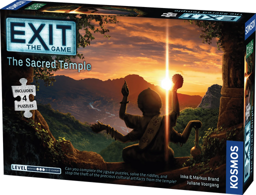 Brain-Games.lv galda spēles Exit: The Sacred Temple PUZZLE
