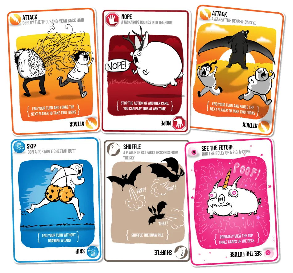 n/a galda spēles Exploding Kittens