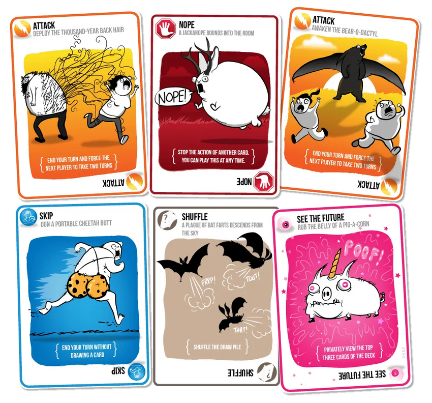 n/a galda spēles Exploding Kittens