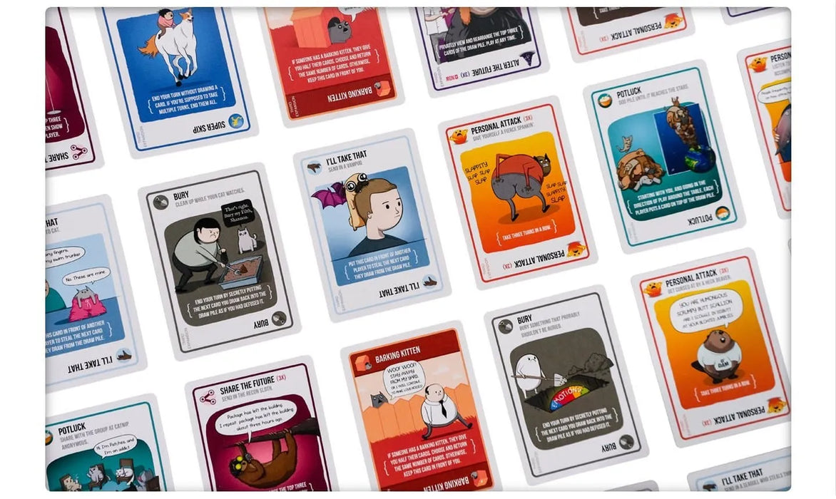Brain-Games.lv galda spēles Exploding Kittens - Barking Kittens (paplašinājums)