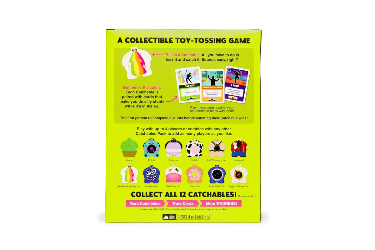 Brain Games LV Exploding Kittens: Catchables 4-Pack