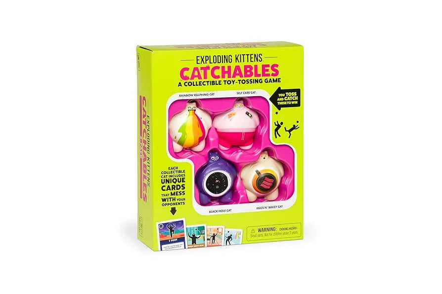 Brain Games LV Exploding Kittens: Catchables 4-Pack