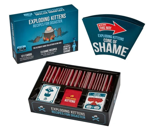 Brain Games LV galda spēles Exploding Kittens Recipes For Disaster