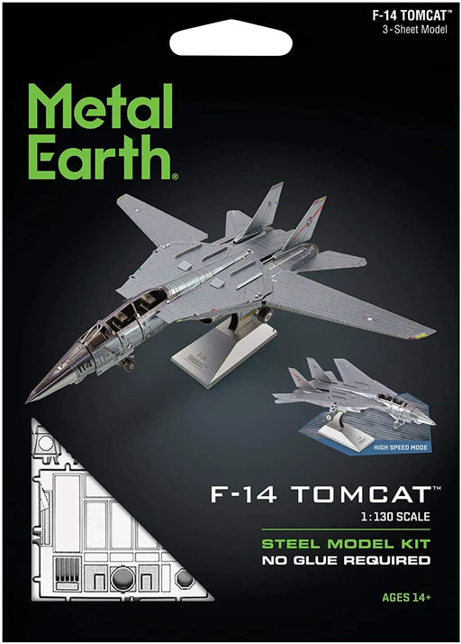 Brain Games LV Mēroga modelis F-14 Tomcat, metāla konstruktors