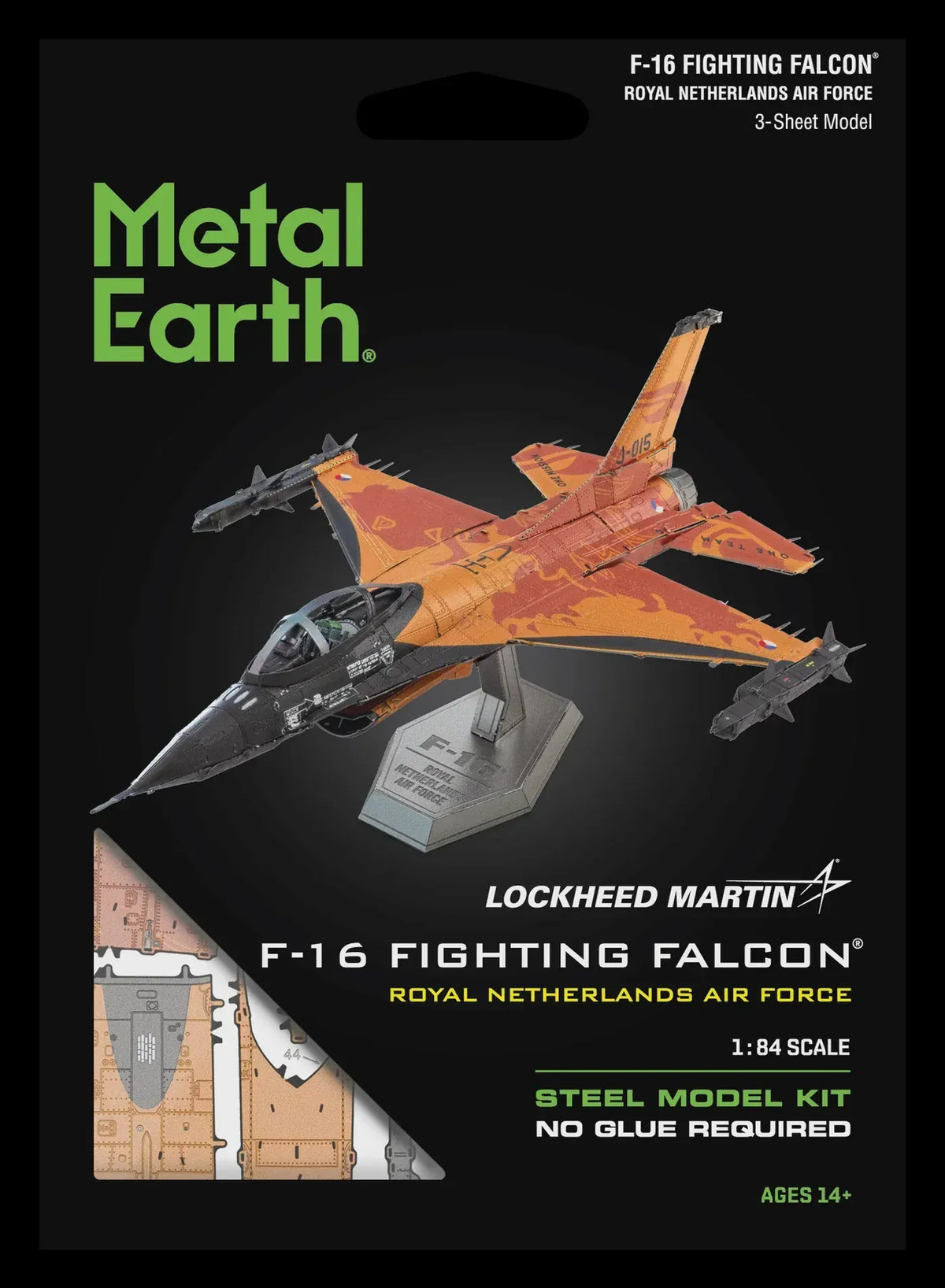 Brain Games LV F-16 Fighting Falcon - Royal Netherlands Air Force