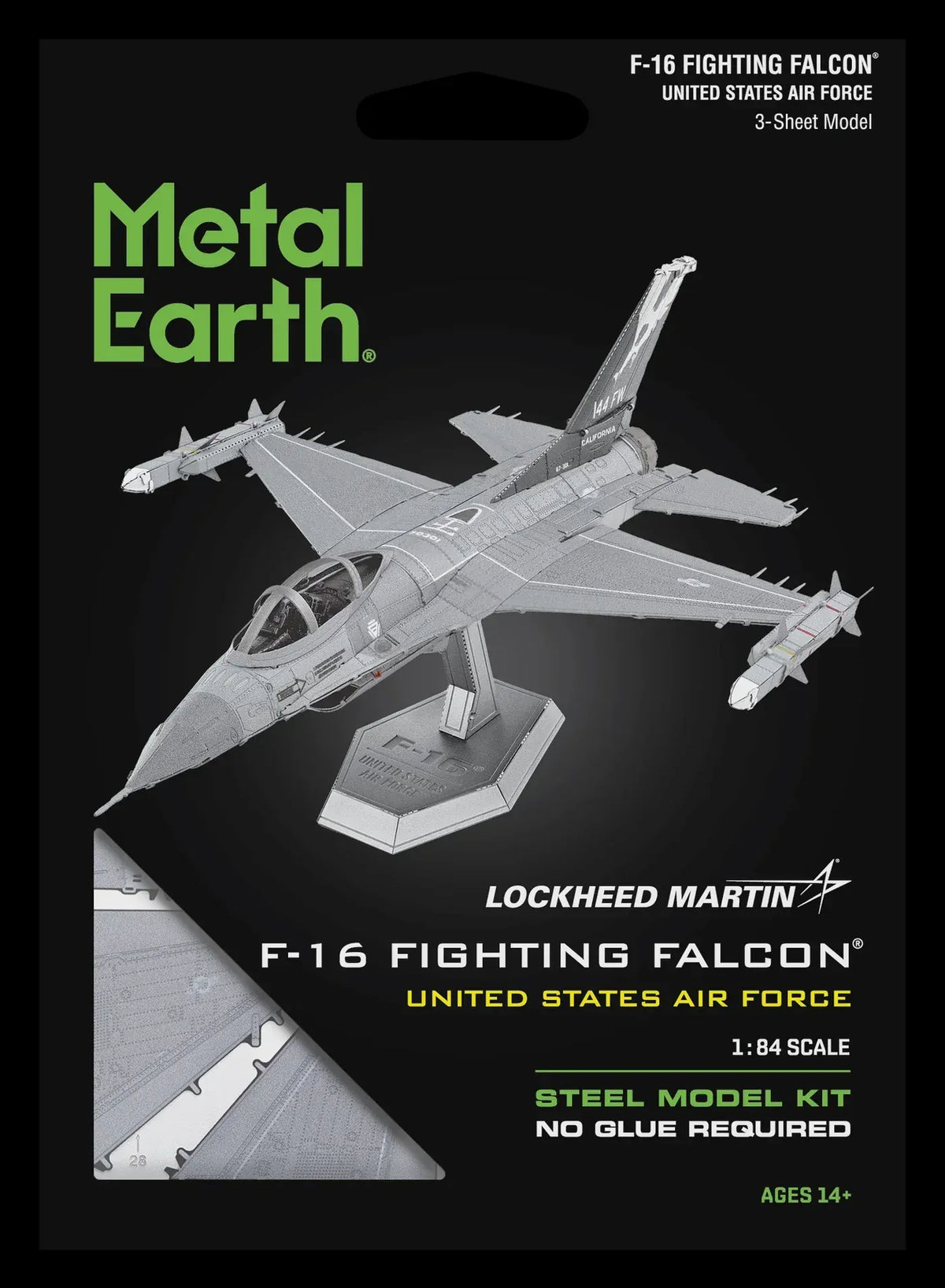 Brain Games LV F-16 Fighting Falcon - United States Air Force