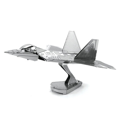 n/a Mēroga modelis F-22 Raptor, metāla konstruktors