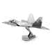 n/a Mēroga modelis F-22 Raptor, metāla konstruktors