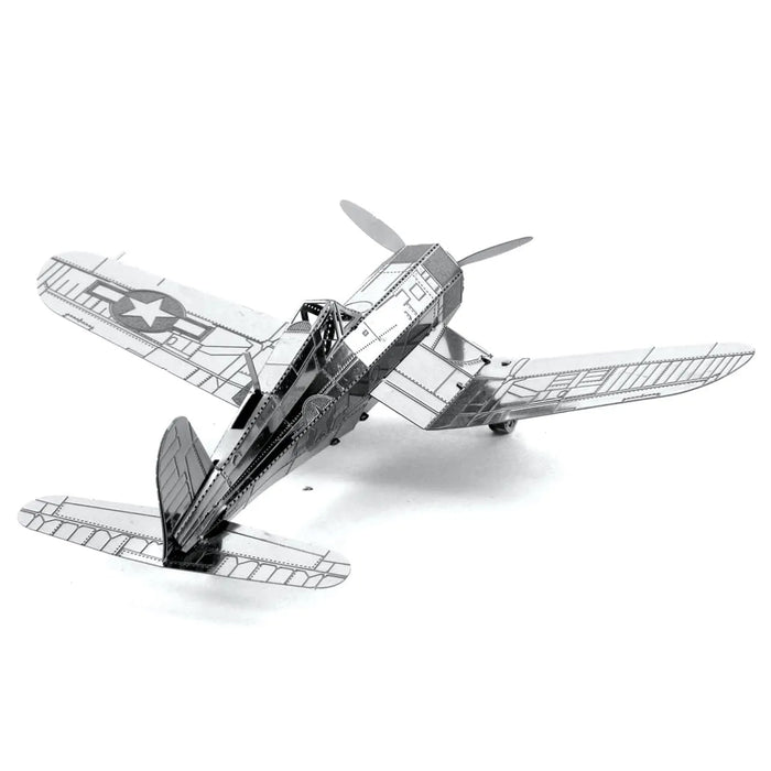 n/a Mēroga modelis F4U Corsair, metāla konstruktors