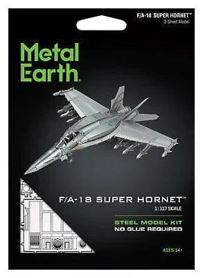 Brain Games LV Mēroga modelis F/A-18 Super Hornet, metāla konstruktors