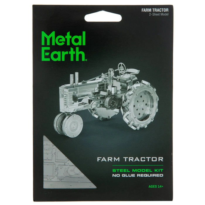 Brain Games LV Mēroga modelis Farm Tractor, metāla konstruktors