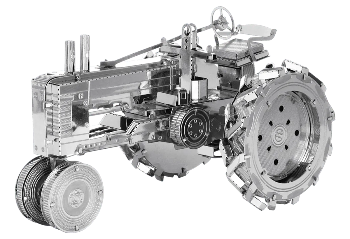 Brain Games LV Mēroga modelis Farm Tractor, metāla konstruktors