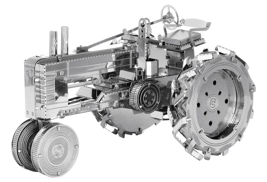 Brain Games LV Mēroga modelis Farm Tractor, metāla konstruktors