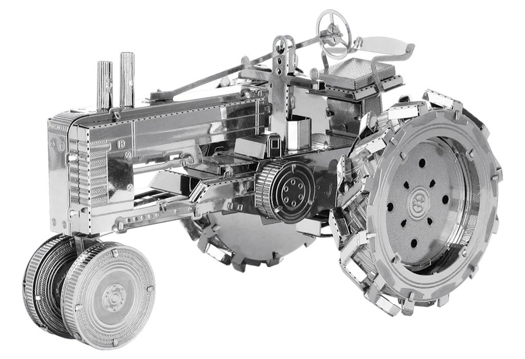 Brain Games LV Mēroga modelis Farm Tractor, metāla konstruktors