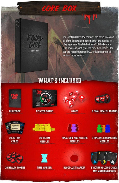 n/a galda spēles Final Girl Core Box Reprint