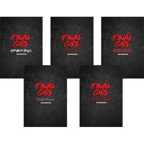 Brain Games LV Final Girl: Gruesome Deaths Books Series 1 (paplašinājums)