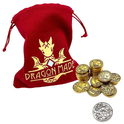 Lucky Duck games Miniatūra FLAMECRAFT NEW METAL COINS