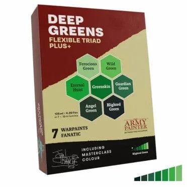 Brain Games LV Krāsošanas piederumi Flexible Triad PLUS+: Deep Greens