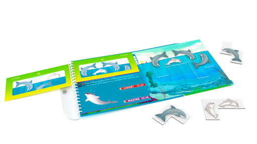 smartgames Flippin' Dolphins - Magnetic Puzzle Game prāta mežģis