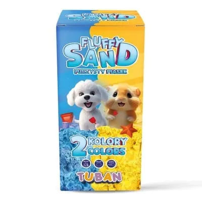 Brain Games LV Fluffy sand - Set - Blue&Yellow - 2 x 70 g