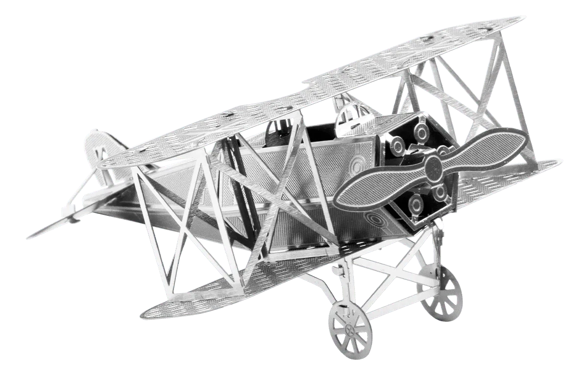 Brain Games LV Mēroga modelis Fokker D-VII, metāla konstruktors