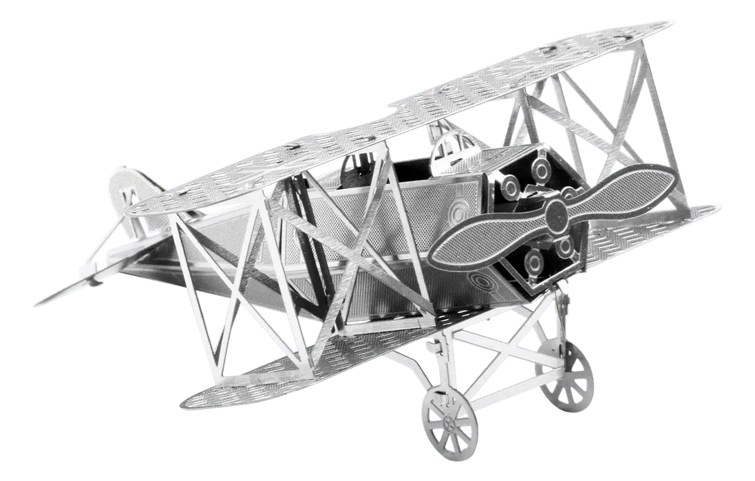Brain Games LV Mēroga modelis Fokker D-VII, metāla konstruktors