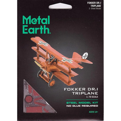 n/a Mēroga modelis Fokker Dr.I Triplane, metāla konstruktors