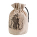 n/a FOREST BEIGE & BLACK DICE POUCH