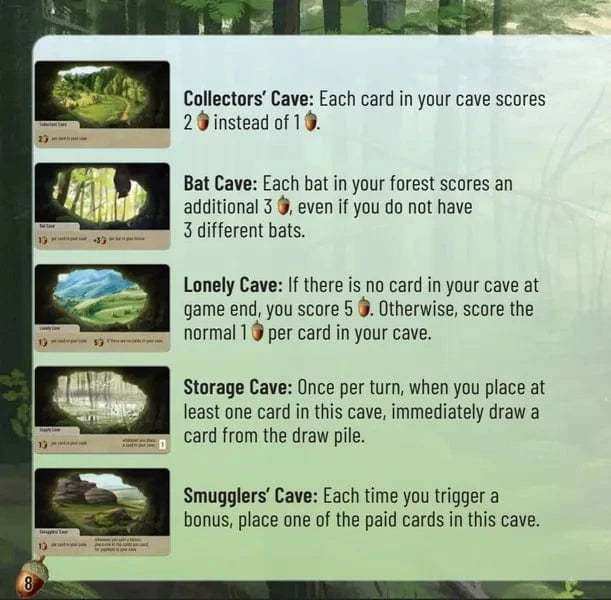 Brain Games LV Forest Shuffle: Exploration EN (paplašinājums)