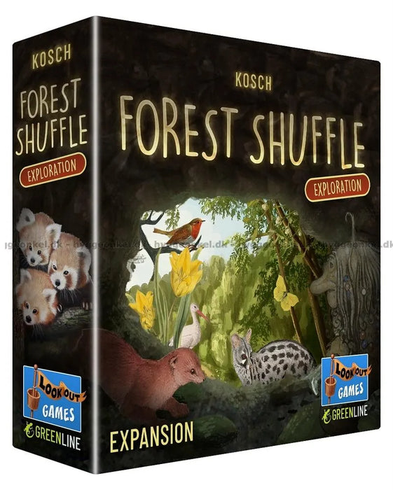 Brain Games LV Forest Shuffle: Exploration EN (paplašinājums)