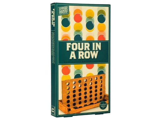 Brain Games LV galda spēles Four in a Row- četri rindā(Koka)