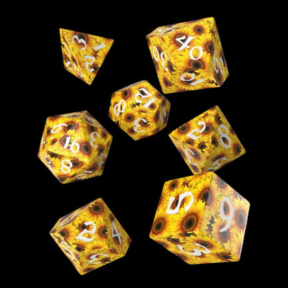 Full Art Dice Set: Sunflower